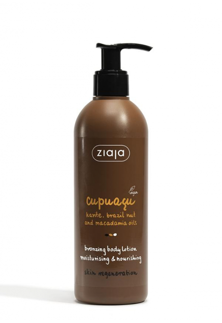 loción corporal bronceadora