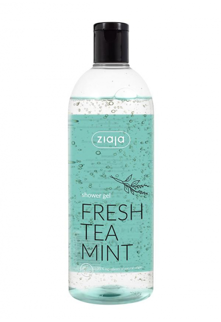 gel de ducha de té con menta fresca