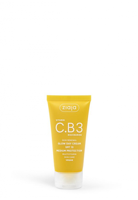 crema de día glow SPF 15