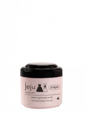 exfoliante corporal de azúcar negro