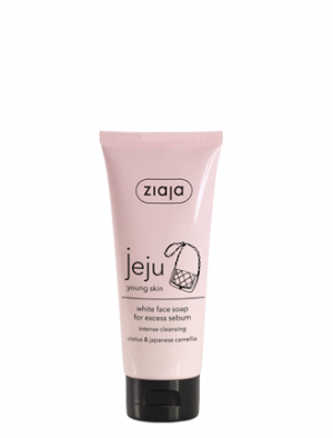 jabón facial blanco