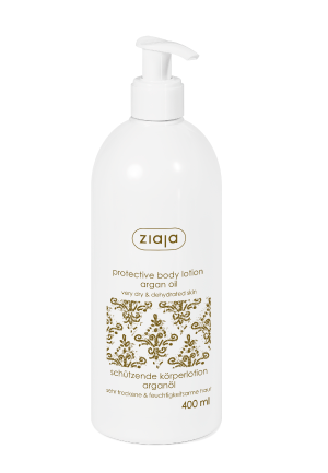 loción corporal protectora aceite de argán