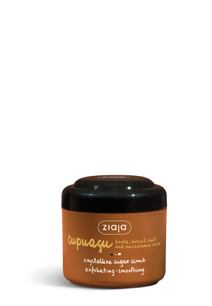 exfoliante de azúcar cristalino