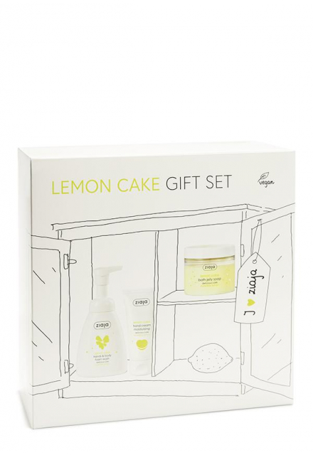lemon cake set de regalo