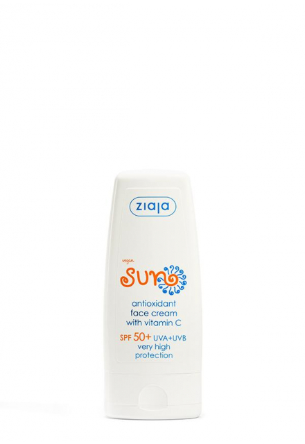 crema facial antioxidante SPF50+