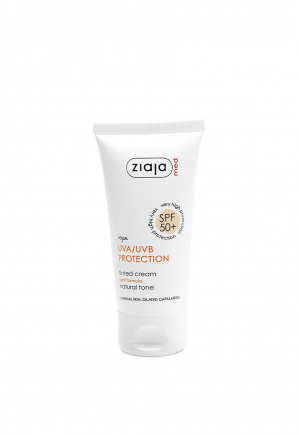 crema facial protectora con color natural
