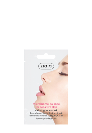 mascarilla facial microbioma calmante