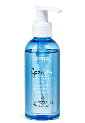 limpiador facial de aceite de algas